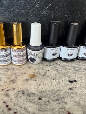 Gel Nail Polishes and nail sander (Women Skincare)
